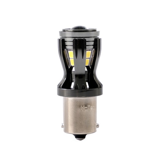 LB820W-01B - BA15S, 12-24V 14x2835SMD Canbus White -photo number 2