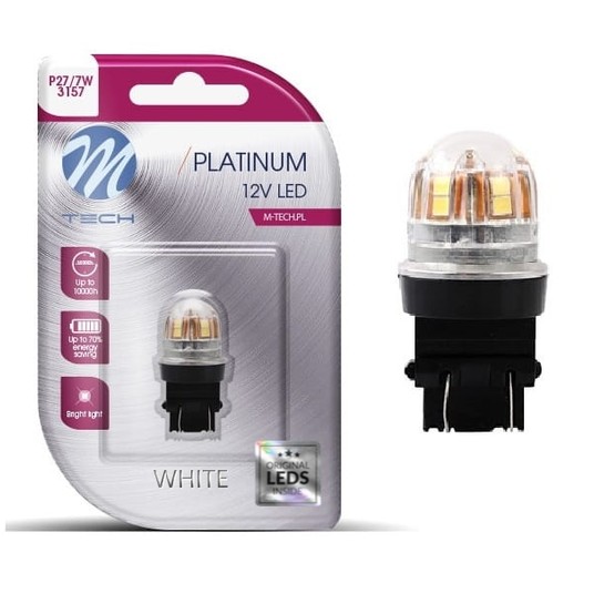 LB831W-01B 3157 12-24V 15x2835SM Canbus White -photo number 1