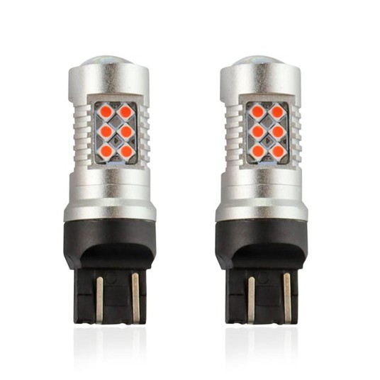 LED CAN 24SMD 3030 1157 T20 7443 WR21/5W RED 12/24 -zdjęcie numer 2