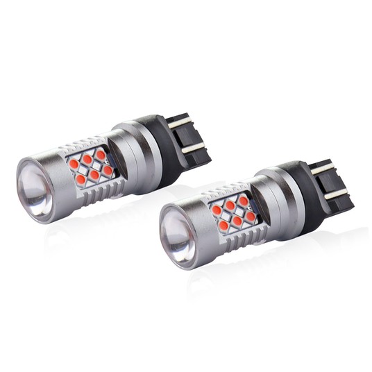 LED CAN 24SMD 3030 1157 T20 7443 WR21/5W RED 12/24 -zdjęcie numer 4