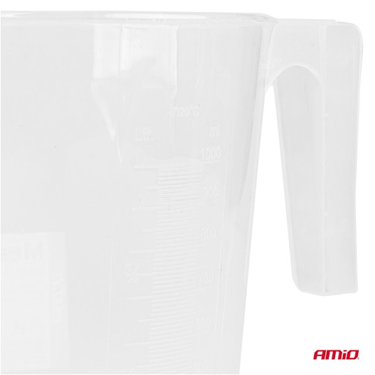 Miarka uniwersalna do płynów cieczy wody 1000 ml AMIO-04050 -zdjęcie numer 3