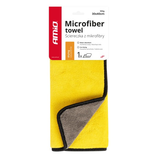Mikrofibra ręcznik do osuszania samochodu auta 60x40 cm -zdjęcie numer 1