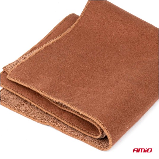 Mikrofibra ścierka 2w1 do czyszczenia wnętrza samochodu i ekranów 30x30 cm 500g -zdjęcie numer 4