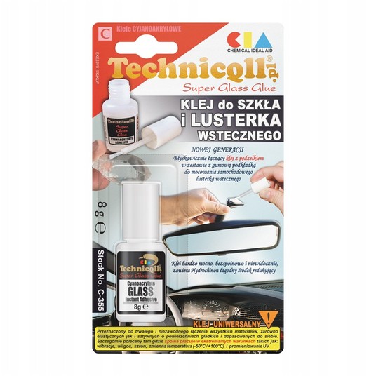 NM Klej do szkła i lusterka wstecznego 8g -photo number 1