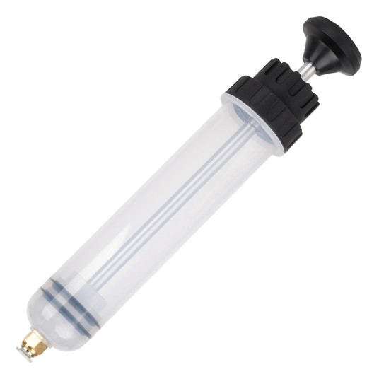Odsysarka strzykawka do płynów oleju cieczy 200ml AMIO-03156 -zdjęcie numer 1