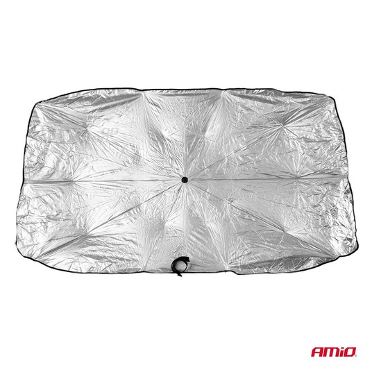 Osłona na szybę 140x79cm przeciwsłoneczna parasol AMIO-02906 -zdjęcie numer 10