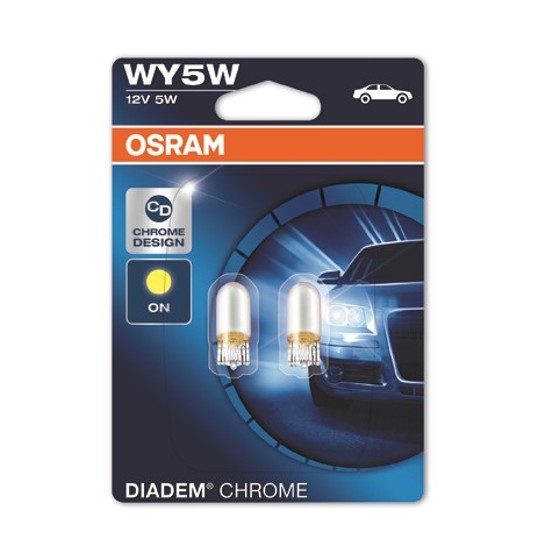 Osram CHROM Next G.W2,1x9,5d WY5W 12V 5W 2szt. -photo number 3