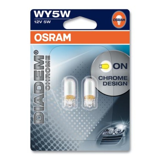 Osram CHROM Next G.W2,1x9,5d WY5W 12V 5W 2szt. -photo number 2