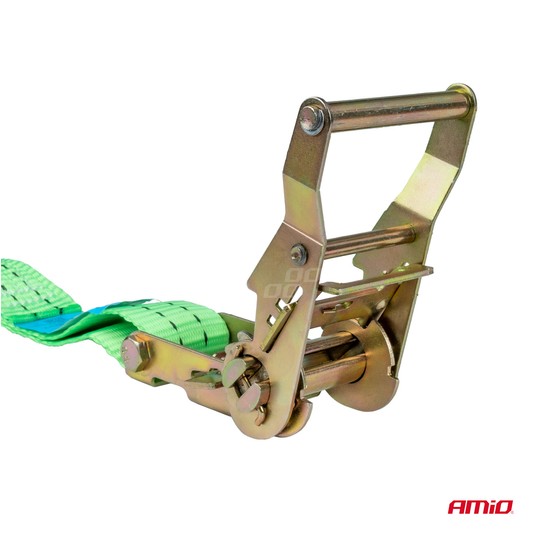 Pas transportowy z napinaczem 2000kg 38mm 4m AMIO-03294 -zdjęcie numer 7