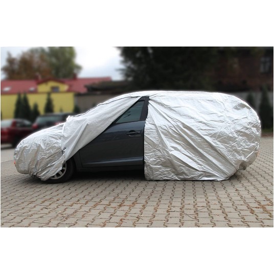 Plandeka pokrowiec na samochód - rozmiar XL AMIO-01112 -zdjęcie numer 3