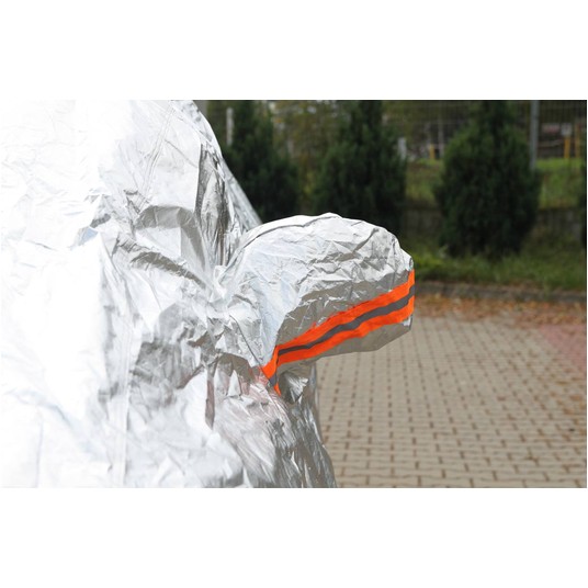 Plandeka pokrowiec na samochód - rozmiar XL AMIO-01112 -zdjęcie numer 4