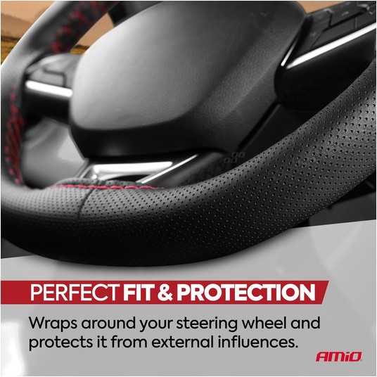 Pokrowiec kierownicy szn./per. M 38-39cm OTDK202 -photo number 5