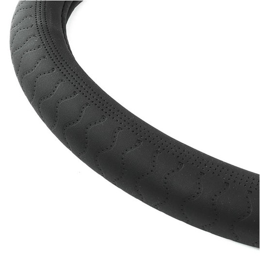 Pokrowiec nakładka na kierownicę samochodową M 37-39cm SWC-31-M AMIO-02568 -zdjęcie numer 2