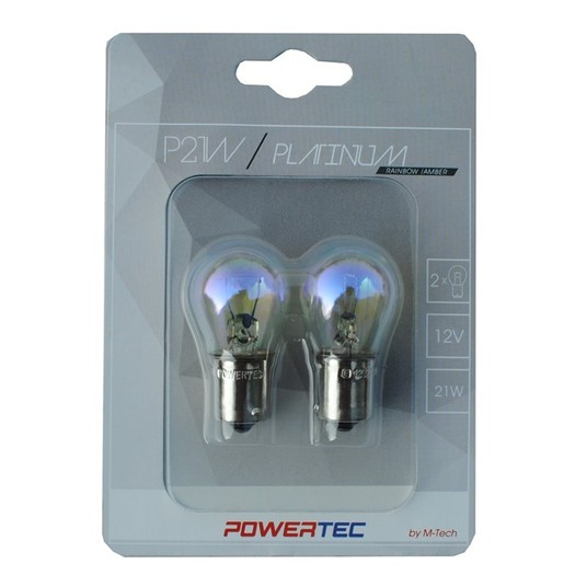 Powertec P21W S25 12V 21W BA15s Rainbow -zdjęcie numer 1