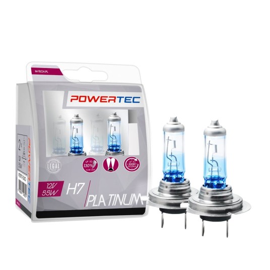 Powertec Platinum +130% H7 12V DUO -zdjęcie numer 1
