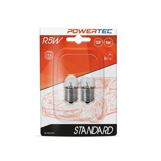 Powertec STANDARD 12V 5W BA15s R5W -zdjęcie numer 1