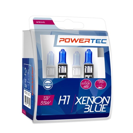 Powertec Xenon Blue H1 12V DUO -zdjęcie numer 3