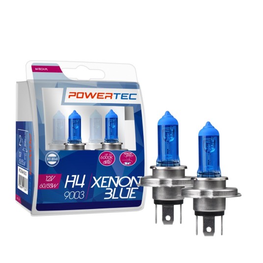 Powertec Xenon Blue H4 12V DUO -zdjęcie numer 1