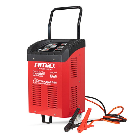Prostownik cyfrowy funk. rozruchu 40A 24V max.300A -photo number 1