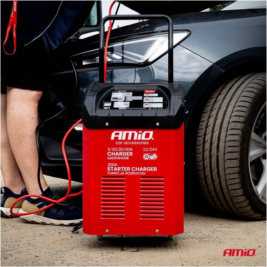 Prostownik cyfrowy funk. rozruchu 40A 24V max.300A -photo number 3