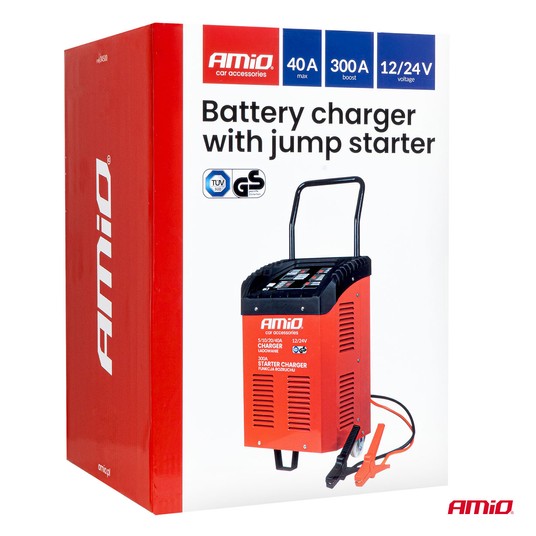 Prostownik cyfrowy funk. rozruchu 40A 24V max.300A -photo number 12