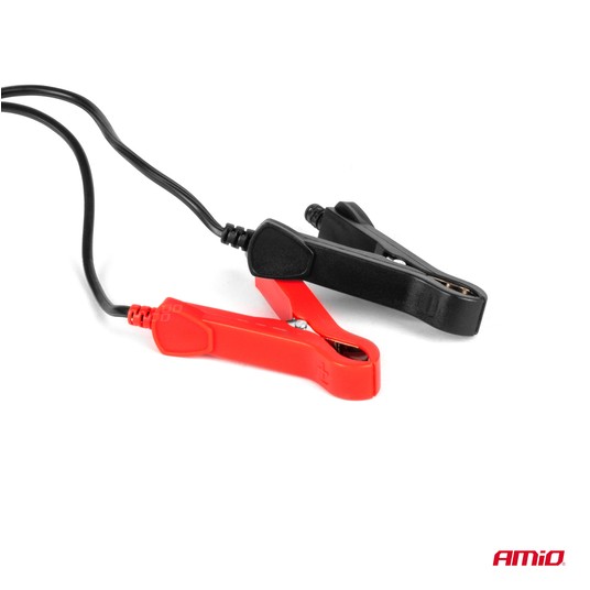 Prostownik cyfrowy stacjonarny 10A 6V 12V AMIO-04056 -zdjęcie numer 4