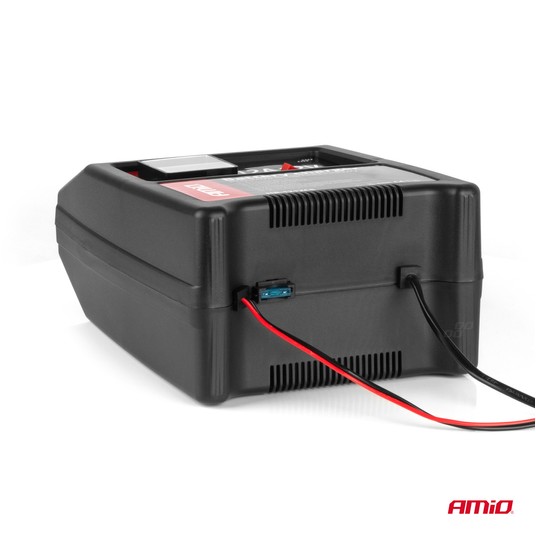Prostownik, Ładowarka do akumulatora 12A, 12V AMiO -photo number 6