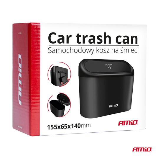 Samochodowy kosz na śmieci śmietnik do auta AMIO-0 -photo number 2