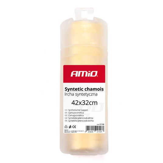 Ściereczka z irchy syntetycznej ścierka ircha AMIO-01748 -zdjęcie numer 2