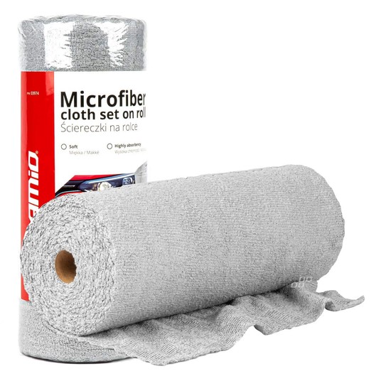 Ściereczki z mikrofibry ręczniki na rolce 30x30 cm 50 szt. 120g -zdjęcie numer 1