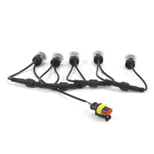 Światła do jazdy dziennej AMiO DRL 502 mini AMIO-01521 -zdjęcie numer 5