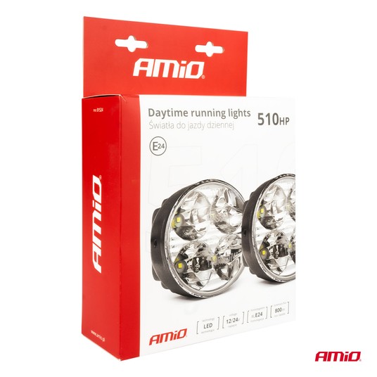 Światła do jazdy dziennej DRL 510HP AMIO-01524 -zdjęcie numer 2
