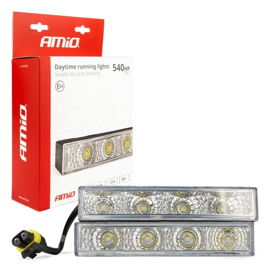 Światła do jazdy dziennej DRL 540 PRO AMIO-01528 -zdjęcie numer 1