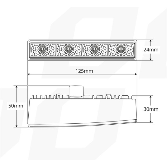 Światła do jazdy dziennej DRL 540 PRO AMIO-01528 -zdjęcie numer 3