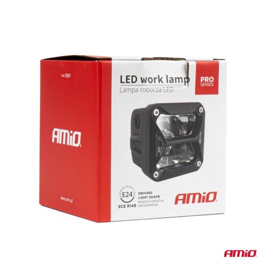 Światło drogowe LED lampa robocza seria PRO ECE R1 -photo number 3