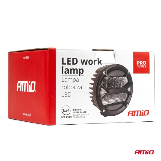 Światło drogowe LED lampa robocza seria PRO ECE R1 -photo number 4
