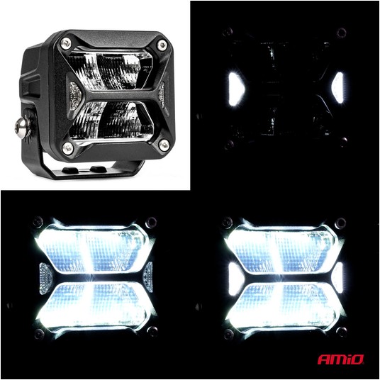 Światło drogowe LED lampa robocza seria PRO ECE R1 -photo number 2