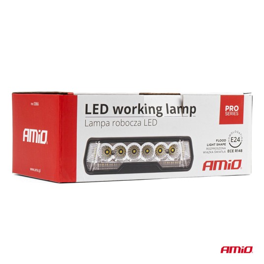 Światło drogowe LED lampa robocza seria PRO ECE R148 -zdjęcie numer 3