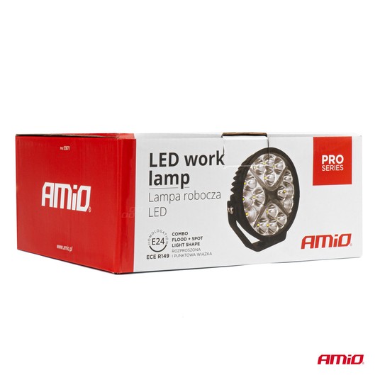 Światło drogowe LED lampa robocza seria PRO ECE R149 -zdjęcie numer 3