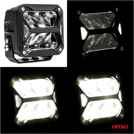 Światło drogowe LED lampa robocza seria PRO ECE R149 -zdjęcie numer 2