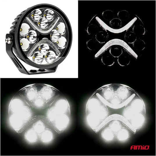 Światło drogowe LED lampa robocza seria PRO ECE R149 -zdjęcie numer 2