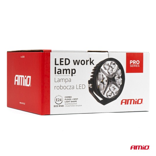 Światło drogowe LED lampa robocza seria PRO ECE R149 -zdjęcie numer 3
