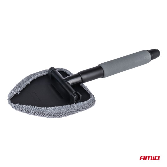 Teleskopowa myjka szczotka do szyb okien luster 24-40 cm AMIO-02611 -zdjęcie numer 3