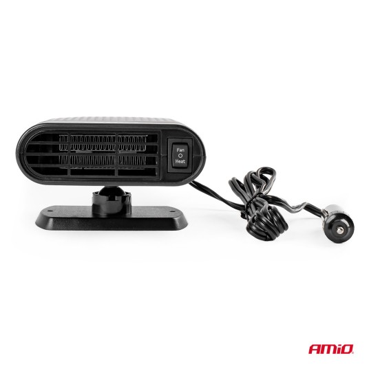 Termowentylator dmuchawa grzejnik samochodowy 12V 150W AMIO-02899 -zdjęcie numer 6