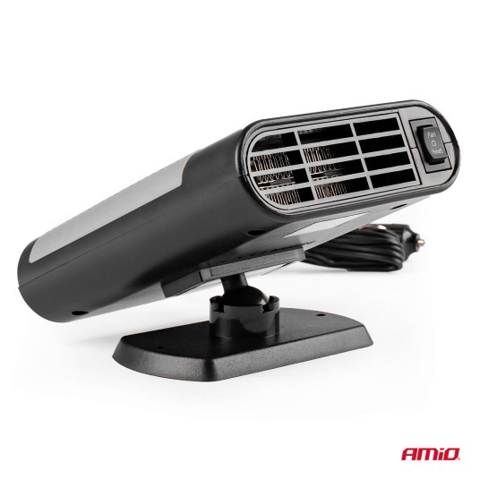 Termowentylator dmuchawa grzejnik samochodowy 12V 150W AMIO-02899 -zdjęcie numer 4