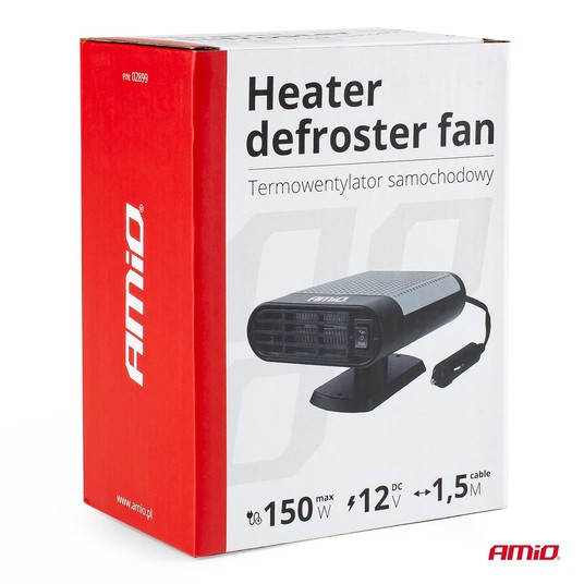 Termowentylator (nagrzewnica) 12V max.150W CH-08 -photo number 2
