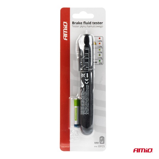 Tester płynu hamulcowego AMIO-03123 -zdjęcie numer 2