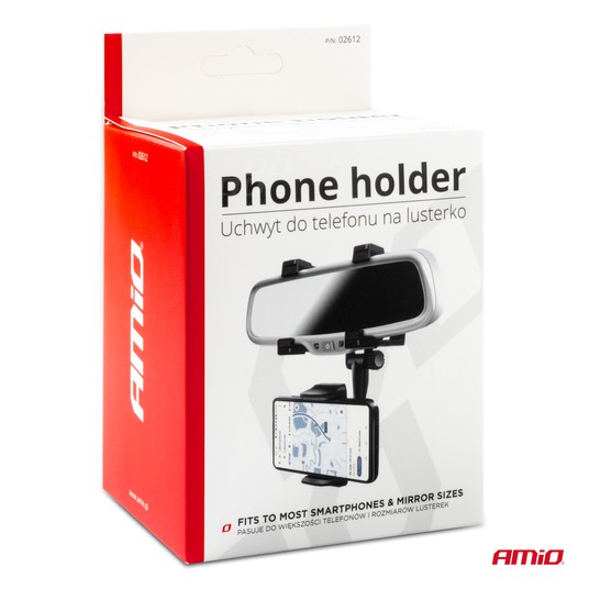 Uchwyt na telefon do samochodu na lusterko HOLD-17 -zdjęcie numer 2