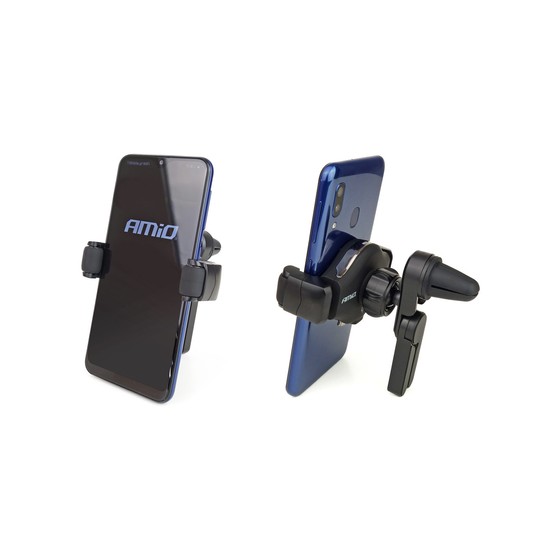 Uchwyt na telefon do samochodu z ładowarką indukcyjną COMBO QC 3.0 AMIO-02249 -zdjęcie numer 4