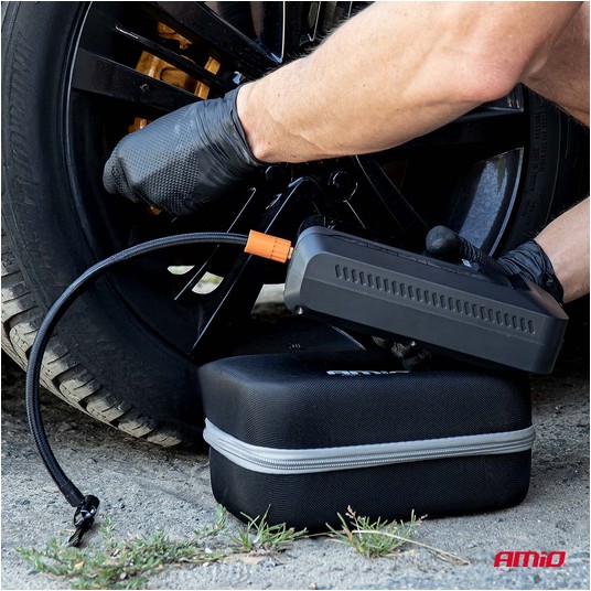 Urządz. rozruchowe 4w1 powerbank kompr. 12Ah 1600A -photo number 10